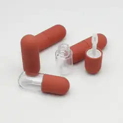 ミニカプセルリップグロスチューブリップグレーズチューブサンプルチューブ空チューブ空ボトル容量4.5ml