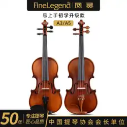 Fengling ハンドメイド バイオリン 子供用 初心者用 無垢材 メープル スプルース 大人 プロフェッショナル グレード 練習 演奏 指導