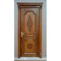 実際に家 Beicui 無垢材のドア 室内ドア 寝室のドア キッチンのドア