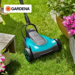 ドイツ輸入GARDENA Gardiner小型家庭用リチウム電気芝刈り機小型庭芝刈り機除草機