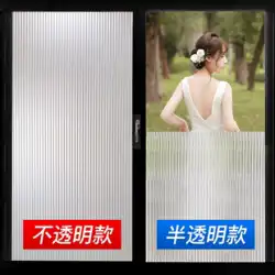 窓すりガラスステッカー透光不透明人間トイレ浴室ドア Changhong フィルムアンチピープアンチライト