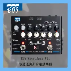 EBS MicroBass III 第3世代 エレキベース エレキベース プリディ シングル ブロック エフェクター