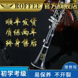 ドイツのROFFEE Raffi クラリネット 子供用 初心者 初級 B調 ベークライト クラリネット 学生受験 楽器
