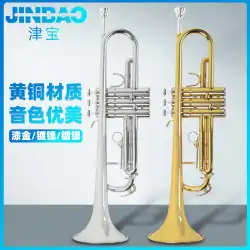 JINBAO ジンバオ トランペット 楽器 ダウン Bチューン プロフェッショナル JBTR-300 真鍮管 初心者 演奏 学校 オーケストラ