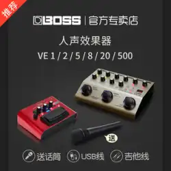 BOSS/Roland VE8 VE1 VE2 VE5 VE20 VE500 エレクトリック アコースティック ギター ハーモニー ボーカル エフェクト デバイス
