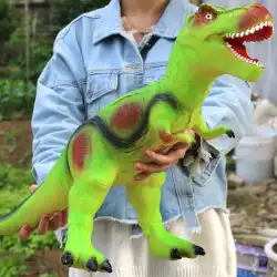 恐竜のおもちゃ大型シミュレーション ソフト ラバー ティラノサウルス レックス動物モデル特大プラスチック ソフト子供赤ちゃん 3 歳 6 男の子