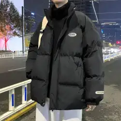 冬のダウンジャケットの男の子香港スタイルのアメリカの潮のブランド 2022 新しい冬の衣類のトレンド男性のゆったりとした大きいサイズのジャケット