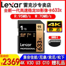 Lexar Lexar sdxcカード 1TB 633x 一眼レフカメラ SDビッグカード 高速カメラ メモリーカード 1024G