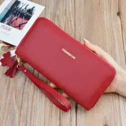 レディースクラッチ財布女性ロングシンプルな携帯電話バッグ多機能大容量ファッションジッパー財布財布