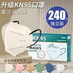 N95 モランディ カラーマスク 3D 立体 すっぴん 女性 高価値 kn95 プロテクション 公式 正規品 旗艦店