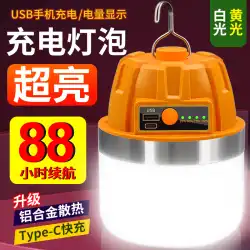 充電式電球 夜市 屋台 街路灯 モバイルLEDランプ キャンプ 家庭用 停電 非常用照明 アウトドア