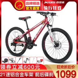 Xidesheng マウンテン バイク 21 スピード 24 インチ ダブル ディスク ブレーキ ポラリス PRO 若者の男性と女性の学生自転車