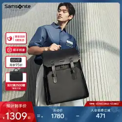 サムソナイト/Samsonite Advanced Sense バックパック メンズ カウレザー ビジネス バックパック パソコンバッグ NV0
