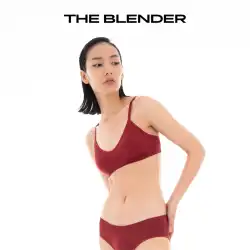 The Blender シームレス 編み物 干支 年 レッド シンプル ノースチール リングインサート ブラパッド シームレス 下着 ブラジャー