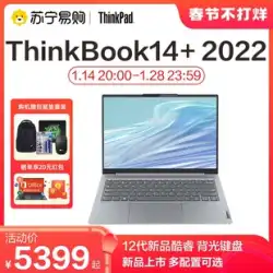 Lenovo ThinkBook 14+ 第12世代 Intel Core プロセッサー 14インチ オフィス 学習 学生 オンライン授業 ゲーム ノートパソコン【865】