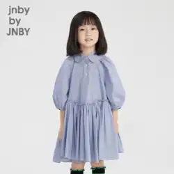 【可愛いドールカラー】江南Buyi子供服春シャツワンピデザインセンス女の子子供用jnbybyjnby