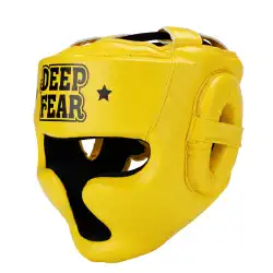 DEEP FEAR 軽量 ヘッドプロテクション ビジョンブロード ボクシング ムエタイ ヘッドプロテクション ファイティング トレーニング ヘルメット ヘッドプロテクション サンダ