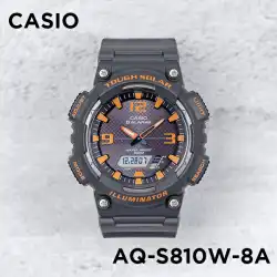 カシオ 腕時計 男性 CASIO AQ-S810W-8A 学生 スポーツ ルミナス ポインター ソーラー デュアルディスプレイ 腕時計