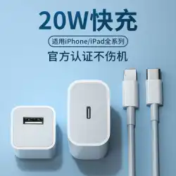 Apple 14iphone13pro 充電器ヘッド 12Promax オリジナル 11 携帯電話 iPad データケーブル x 純正プラグ Type-C フラッシュ充電 Huaqiangbei スペシャルの PD20W 急速充電に適しています