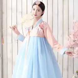 韓服韓国の伝統的な婦人服パフォーマンス服韓国舞踊ステージ民族スタイル宮廷服結婚式の写真スーツ