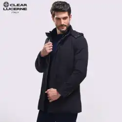 CLEARLUCERNE / グロリア ルクシー 冬新作 メンズ ファーコート 中年 暖かい ダウンジャケット