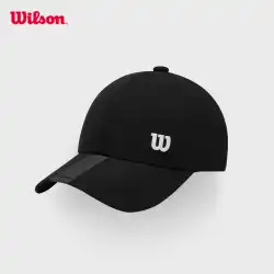 Wilson ウィルソン オフィシャル メンズ スポーツ ベースボール テニス キャップ ピークド キャップ 定番 ワイルド ビッグロゴ 帽子
