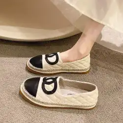 Xiaoxiangfeng 漁師の靴 2023 夏と春の新しいすべての試合のカジュアルな妊婦の靴スリッポンエンドウ豆の靴の単一の靴の女性