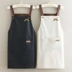 防水防油エプロンファッションホームキッチン大人エプロン女性ケータリング作業作業服カスタムロゴ印刷