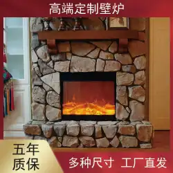 電子暖炉シミュレーションフレームコアホームリビングルーム内蔵の偽の火の装飾キャビネットヒーターヨーロピアンスタイルをカスタマイズできます