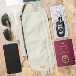 海外旅行にぴったりの盗難防止ポケット旅行スポーツパスポートバッグ目に見えない財布男性と女性のための薄い盗難防止財布