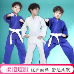 Taefeng 柔道服肥厚大人子供のプロの競技トレーニング男性と女性の柔道服純綿柔道服