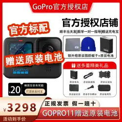 GoPro HERO11/10/9 HD 5.3K 屋外防振カメラ サイクリング 防水 釣り スポーツ カメラ