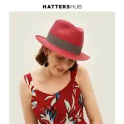 帽子 Shihui 帽子女性夏カジュアル英国パナマ麦わら帽子輸入エクアドル旅行サンシェード帽子