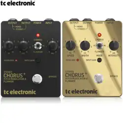 TC Electronic Corona Mini SCF GOLD フォーク ウッド エレキギター コーラス シングルブロック エフェクター