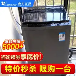 リトルスワン 全自動パルセーター洗濯機 大容量 ダイレクトドライブ 家庭用 8/10kg レンタル 小型 公式フラッグシップ