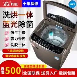 Changhong 8/9/10KG 全自動洗濯機家庭用 15 キロ加熱乾燥大容量パルセーターミニ洗濯機