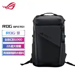 ROG プレーヤー Guotan BP2701 は 15.6/16/17.3/18 インチのラップトップコンピュータ e スポーツトレンドビジネスレジャー旅行学生大容量バックパック防水スクールバッグを収容することができます