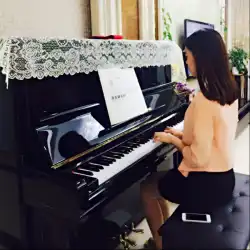 オリジナル輸入中古ピアノ韓国英昌 U3 輸出 FU55 大人の家庭用初心者試験レベルのアップライトピアノ
