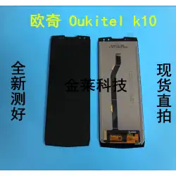 Oukitel K10 タッチ スクリーン アセンブリ ディスプレイ LCD スクリーン一体型内部および外部スクリーン カバー スポット