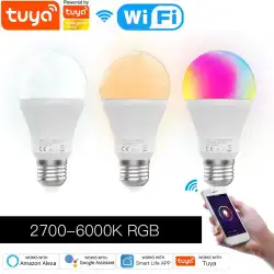 RGBCW スマート電球 TUYA TUYA WIFI Zigbee LED 電球 E27 ネジ 70H A60