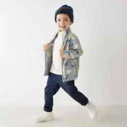 クリアランス Lativ Chengyi 子供パンツ綿弾性ズボンカジュアルパンツ弾性春と秋のパンツ中型と大型子供服