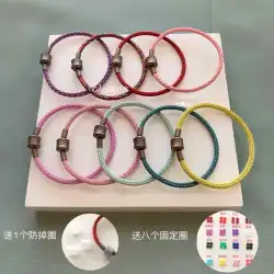 Chow Sang Sang Charme ロープ付き香港バージョンオリジナル品質の防水ワイヤーロープハンドロープ開口部 41mm ゴールドに適しています
