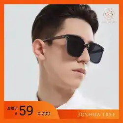 Joshua Tree Traveler サングラス スクエア/ラウンド サングラス スタイリッシュで快適な UV 保護 万能な顔の形