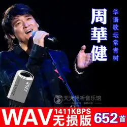 カーミュージック u ディスク周華健 WAV ロスレスアルバムセレクションのクラシックな古い曲オーディオ高品質カー USB フラッシュドライブ