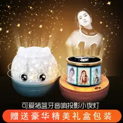 Zhao Lusi、Deng Ziqi、Ju Jingyiの功績、Wu Xuanyiの周囲のスマートスター投影ランプ、女の子への誕生日プレゼント