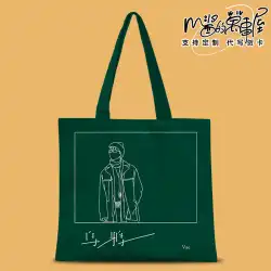 vae Xu Songのアルバム「Breathing Wild」と同じスタイルのキャンバスバッグを囲むと、ショッピングバッグ、クロウフロップハンドバッグに役立ちます。