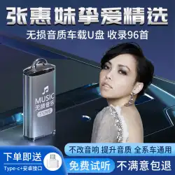 Zhang Huimei カー U ディスクソング 非破壊 高品質 クラシック 人気 傷ついた感情ソング カーミュージック U USB ディスク