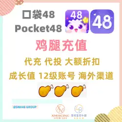 SNH48 GNZ48 BEJ48 ポケット 48 チキンレッグ リチャージ生成 20% オフ 10% オフ 成長値フルレベル アカウント