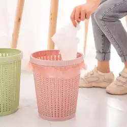 大型自動袋交換ポンプバッグゴミ箱家庭用の底にゴミ袋を置くことができますキッチンバスルームトイレ袋詰めバスケット