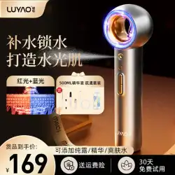 Luyao 酸素注入器家庭用水分補給輸入エッセンスポータブルハンドヘルドナノスプレー酸素注入水光美容器